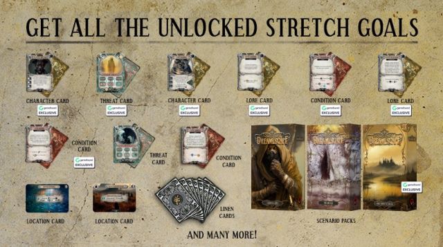 🚨There’s less than an hour left on the DreamEscape campaign! 🚨

🏃Back now to get your hands on all the Gamefound exclusives we’ve released during the campaign!

Link in bio!☝️
.
.
.
.
.
.
#DreamEscape #Gamefound #Cthulhu #BoardGames #ChooseYourOwnAdventure #SurvivalHorror #AdventureGame #GreatCthulhu #TabletopGaming #BoardgamesofInstagram #Lovecraft #KickstarterCampaign #BoardGameGeek #TabletopCommunity #BoardGameAddict #CampaignAlert #RPGGaming #StrategyGames #Crowdfunding #Roleplaying #NarrativeGames #BoardGameDesign #GamingNews #HorrorGamer #TabletopHorror #EldritchHorror #CthulhuMythos #LovecraftianHorror @gamefound.crowdfunding